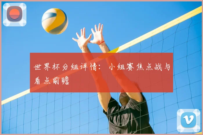 世界杯分组详情:小组赛焦点战与看点前瞻